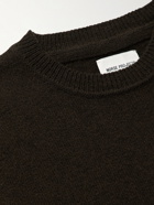 Norse Projects - Sigfred Brushed-Wool Sweater - Brown