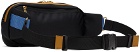 master-piece Black Link Waist Bag