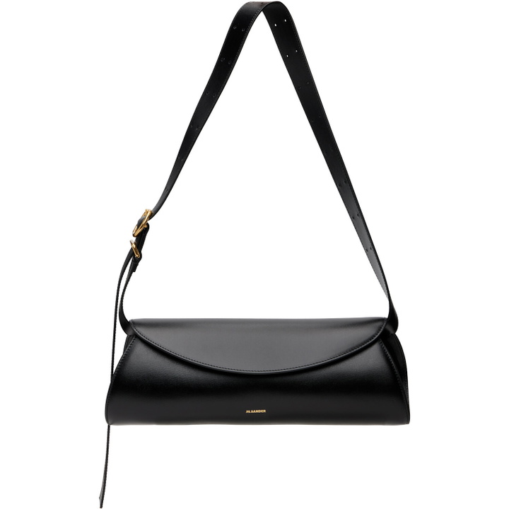 Photo: Jil Sander Black Cannolo Grande Bag