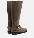 Coperni Cavalier leather knee-high boots