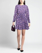 Maje Womens Mini dress in Purple
