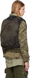 Andersson Bell Black Mesh Padded Reversible Vest