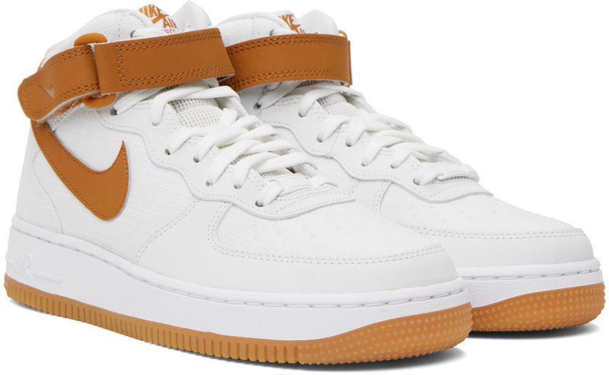 white tan air force 1