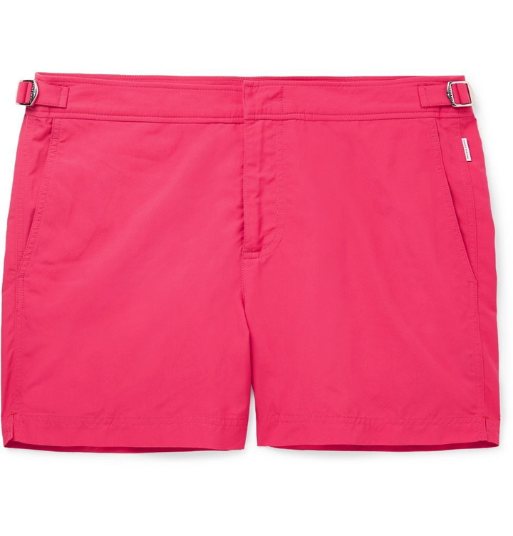 Photo: Orlebar Brown - Bulldog Mid-Length Swim Shorts - Men - Pink