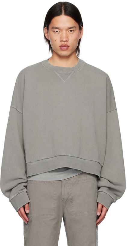 Photo: Entire Studios Gray Box Sweatshirt