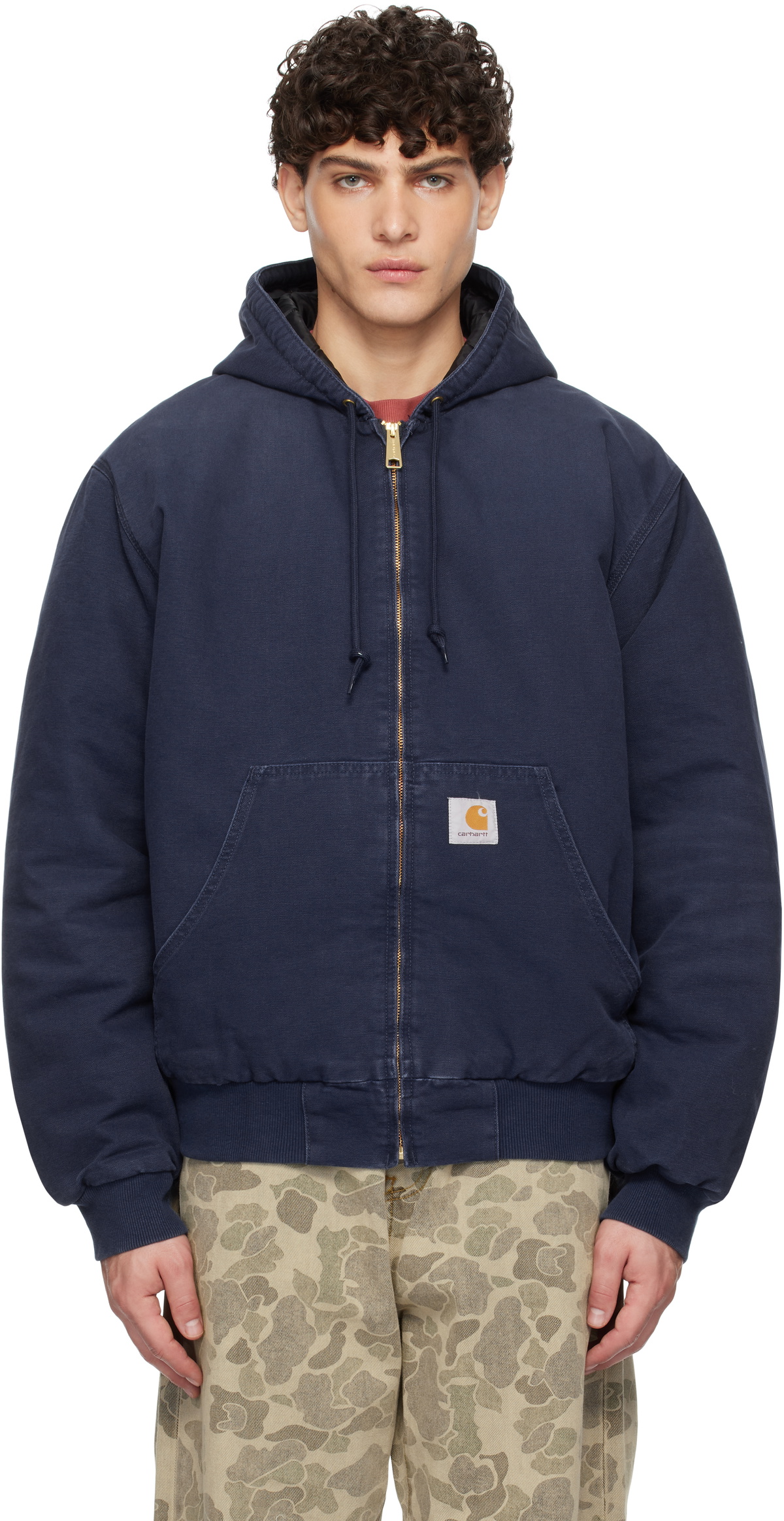 Carhartt Work In Progress Blue Winter OG Active Jacket