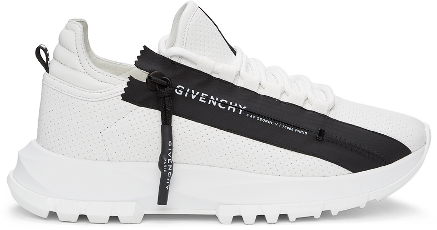 Givenchy perforated low 2025 sneakers in leather