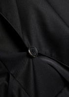 Helmut Lang Wrap-effect Wool Mini Blazer Dress Black