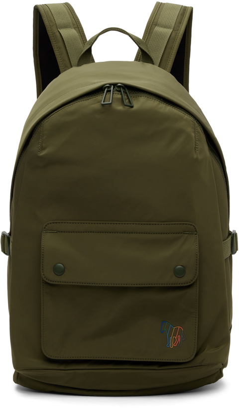 Photo: PS by Paul Smith Khaki Zebra Backpack