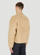 Fleece Jacket in Beige