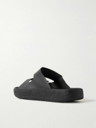 Veja - Etna Logo-Debossed Leather Sandals - Black