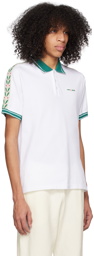 Casablanca White Laurel Casa Sport Polo