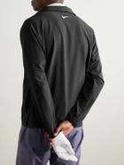 Nike Golf - Tour Repel Slim-Fit Logo-Print Stretch-Shell Golf Jacket - Black