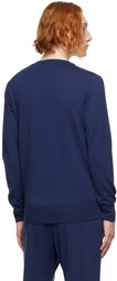 Vivienne Westwood Blue Orb Round Neck Sweater