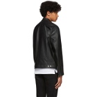 Diesel Black Leather L-Boy Jacket
