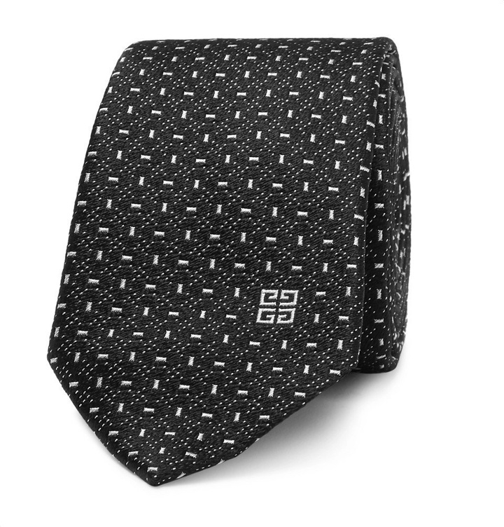Photo: Givenchy - 6.5cm Silk-Jacquard Tie - Black