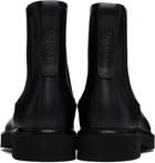 Ferragamo Black Calfskin Chelsea Boots