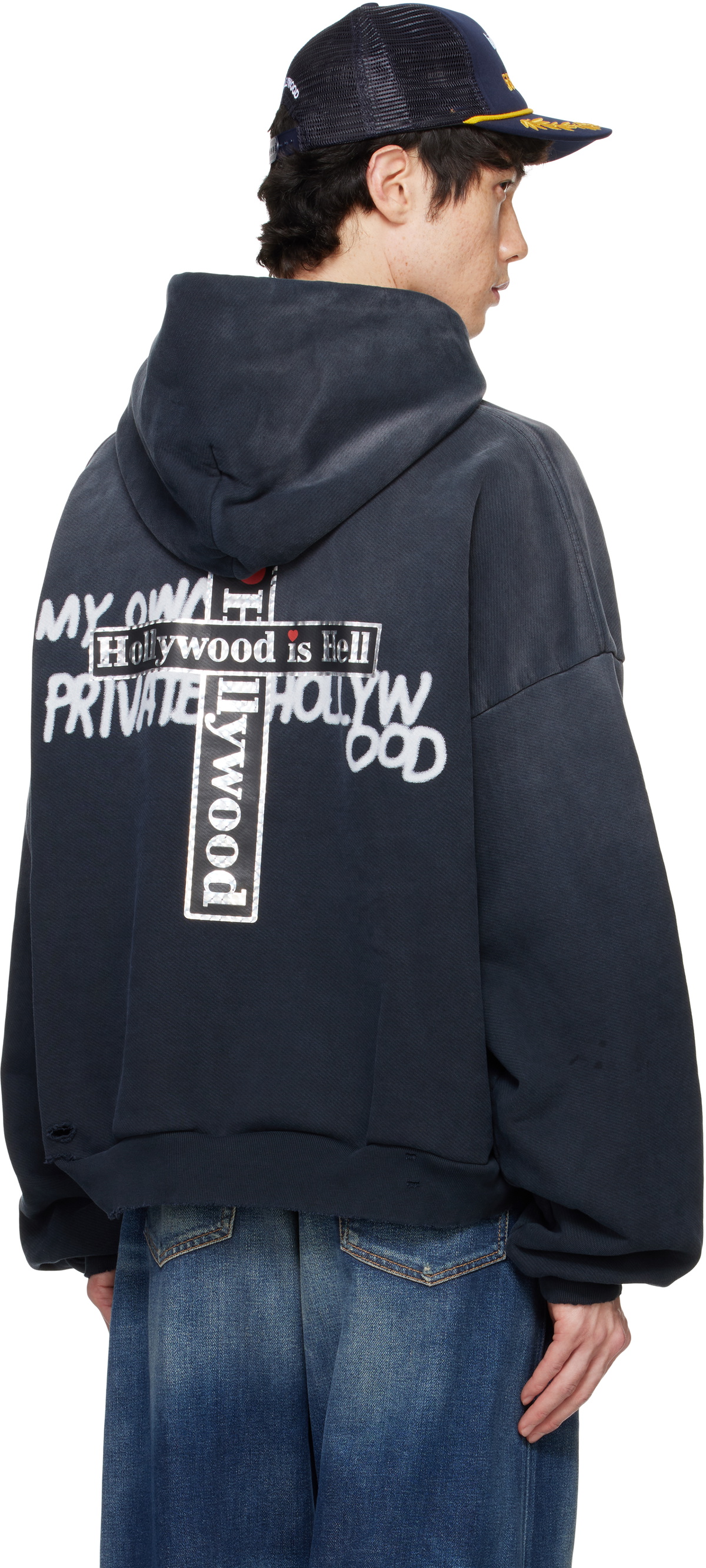 PALY Black 'My Own Private Hollywood' Hoodie PALY