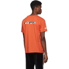 Heron Preston Orange Fire T-Shirt