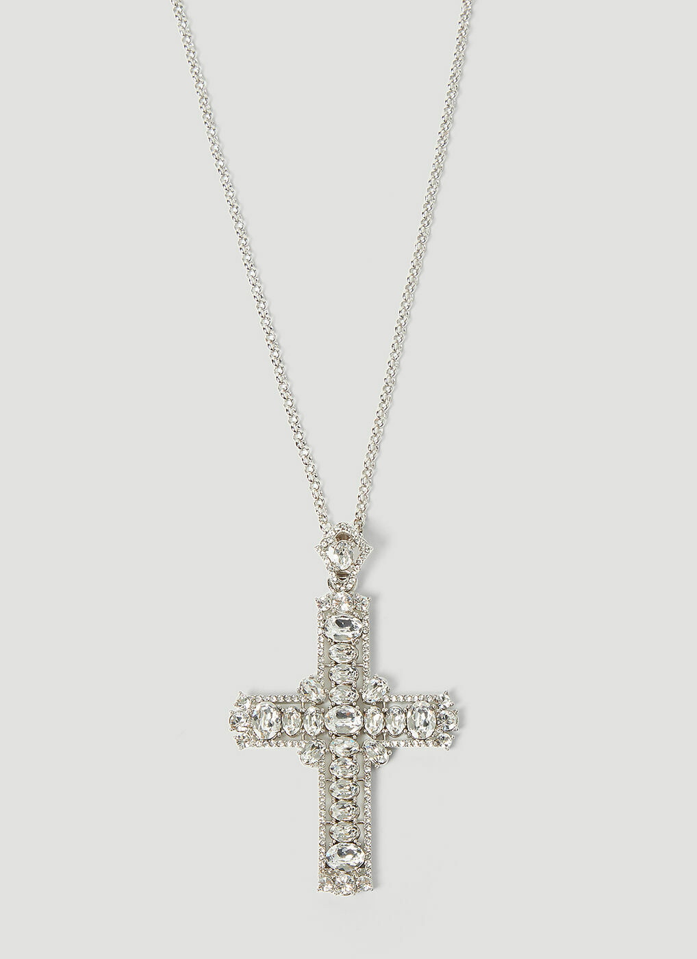 Dolce & Gabbana - Cross Necklace in Silver Dolce & Gabbana