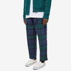 WTAPS Men's Seagull 03 Check Pant in Green