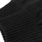 Sunspel Men's Recycled Cashmere Glove in Black