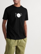 Pop Trading Company - Printed Cotton-Jersey T-Shirt - Black