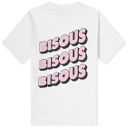 Bisous Skateboards Sonics T-Shirt in White