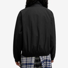 Marine Serre Women's Sport Nylon Track Jacket in Black