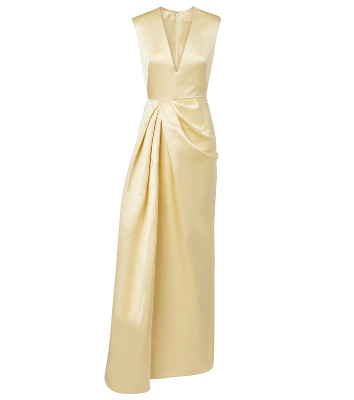 Photo: Givenchy Draped silk satin gown