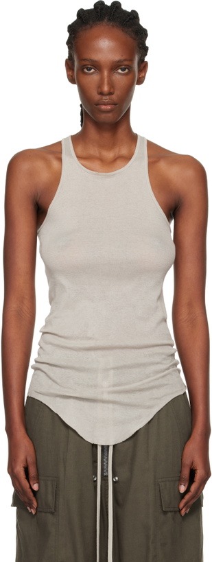 Photo: Rick Owens Off-White Concordians Basic Rib Tank Top