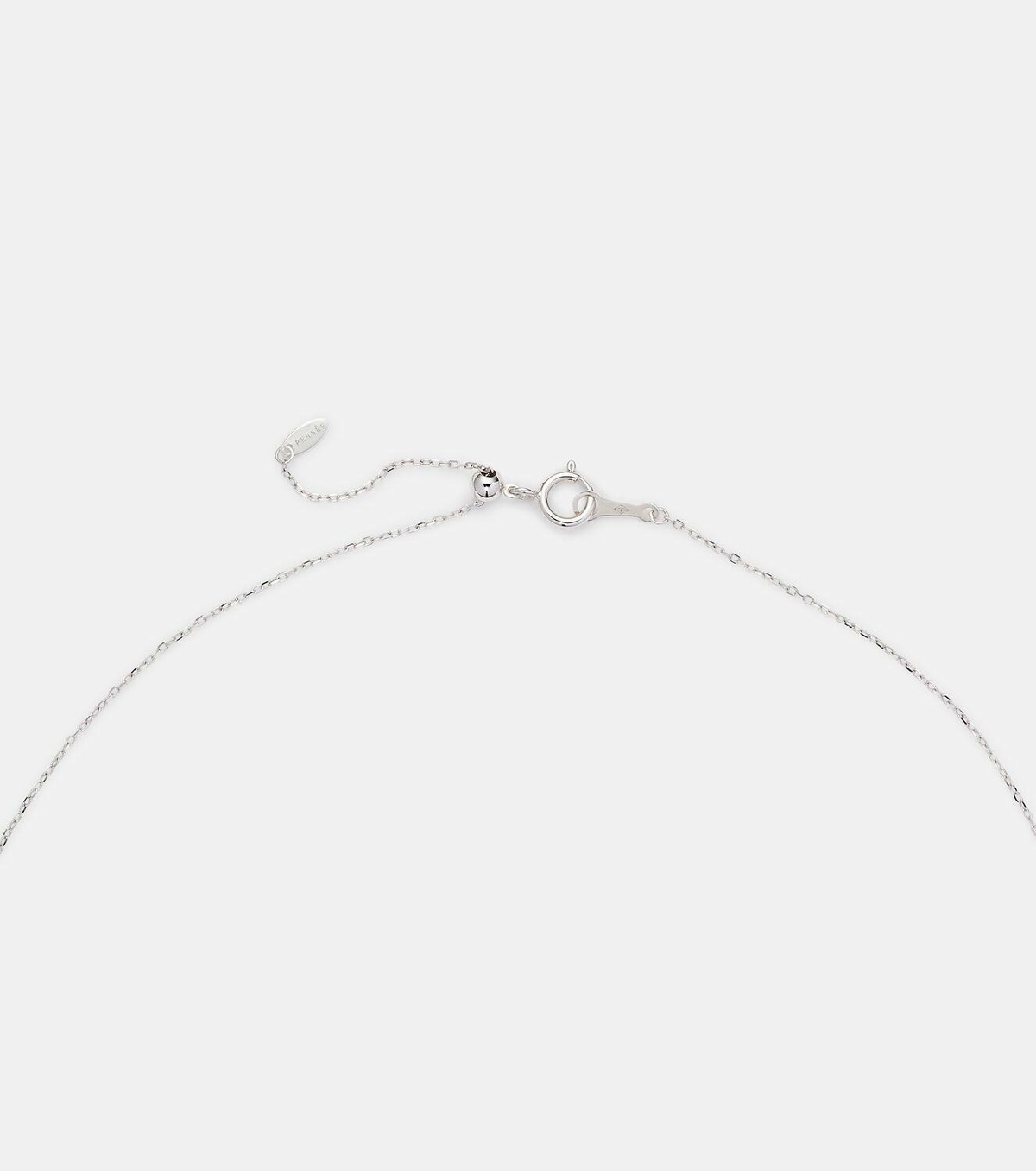 Persée Floating 18kt white gold necklace with diamonds