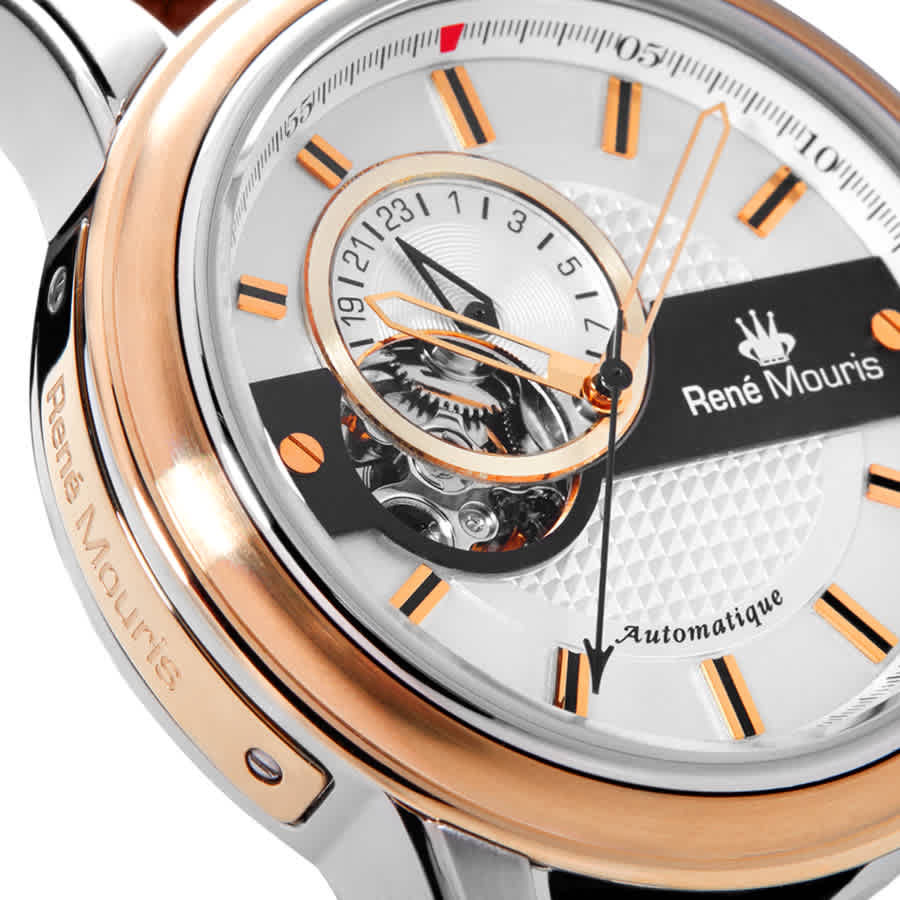 Rene Mouris Orion Automatic White Dial Mens Watch 70101RM3