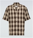 Nanushka - Short-sleeved cotton-blend shirt