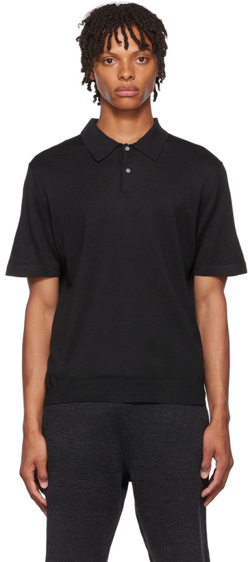 Photo: Theory Black Goris Polo