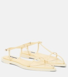 Jil Sander - Leather thong sandals