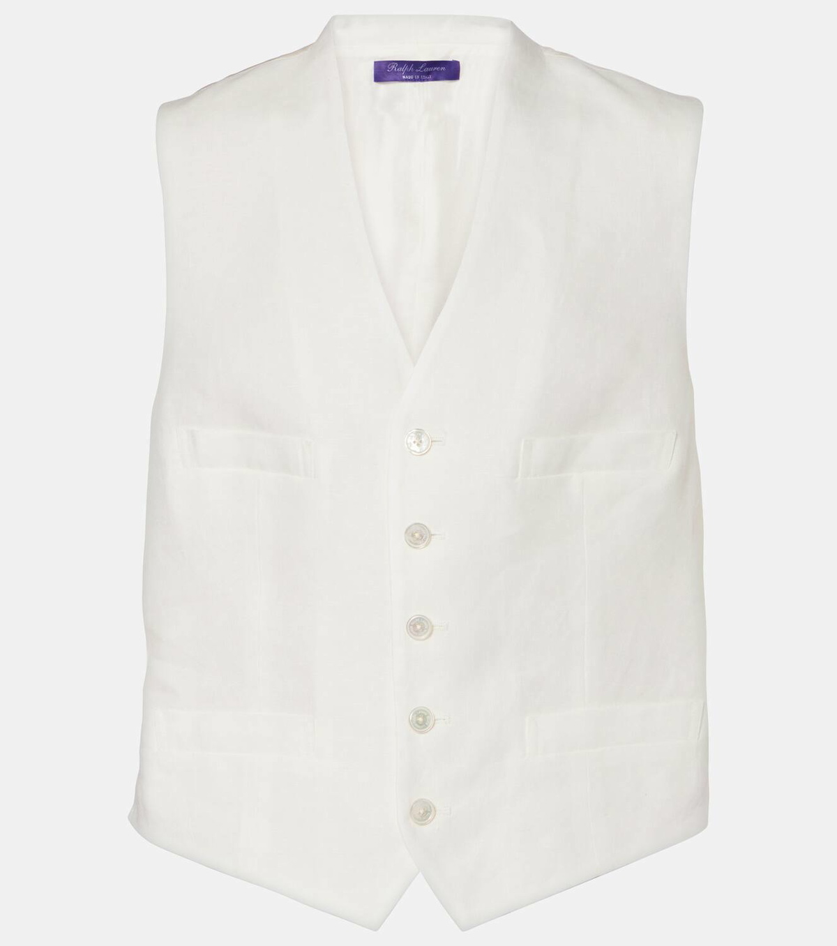 Ralph Lauren Collection Jaiden linen vest