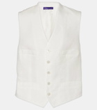 Ralph Lauren Collection Jaiden linen vest