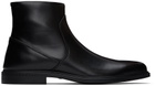 Hugo Black Leather Chelsea Boots