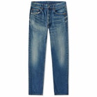 Saint Laurent Men's Mick Jean in Authentic Vintage Blue