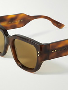 Gucci Eyewear - Square-Frame Tortoiseshell Acetate Sunglasses