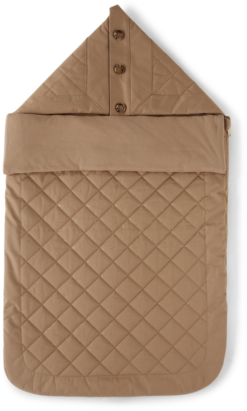 Photo: Burberry Baby Beige Quilted Horseferry Sleeping Bag