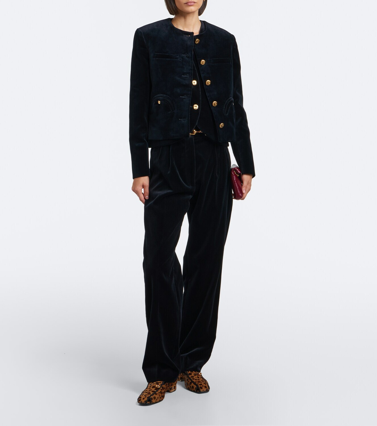 Blazé Milano Shamo cotton velvet jacket