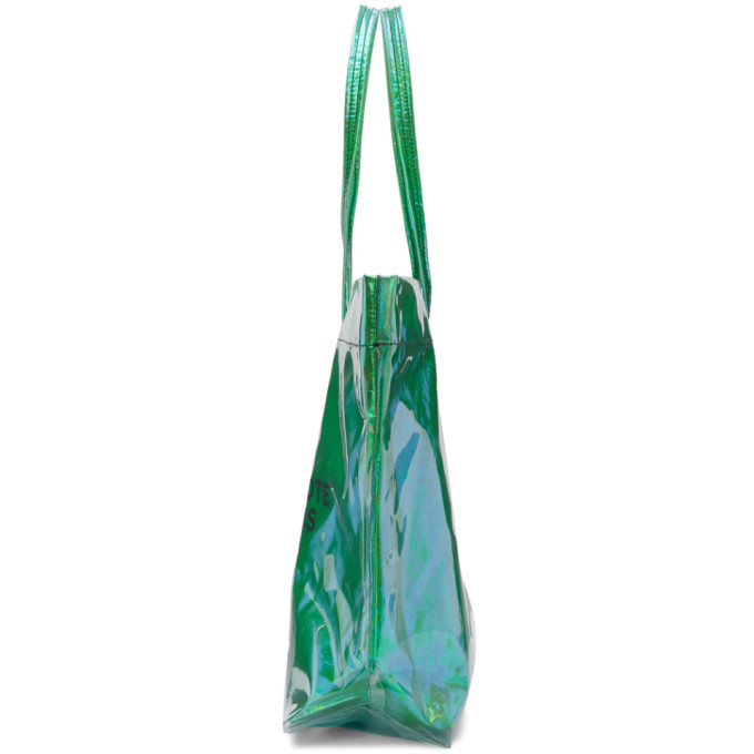 Marc Jacobs Green PVC The Iridescent Tote Marc Jacobs