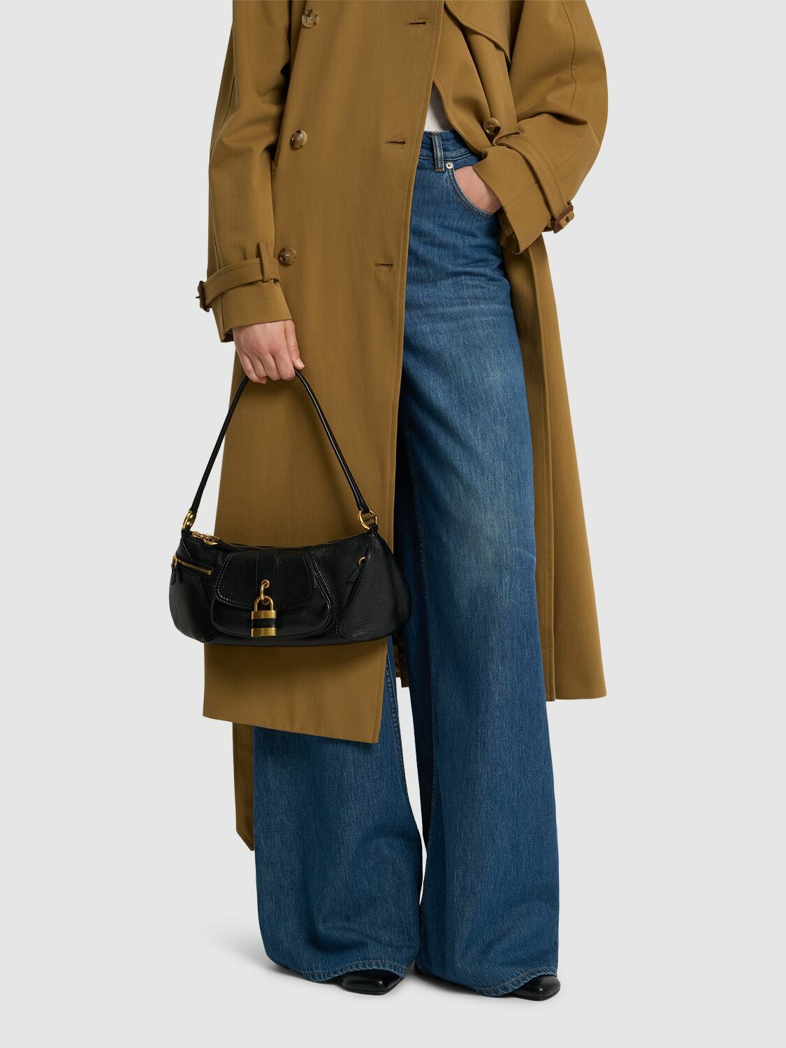 CHLOÉ The 99 Shiny Grained Leather Bag