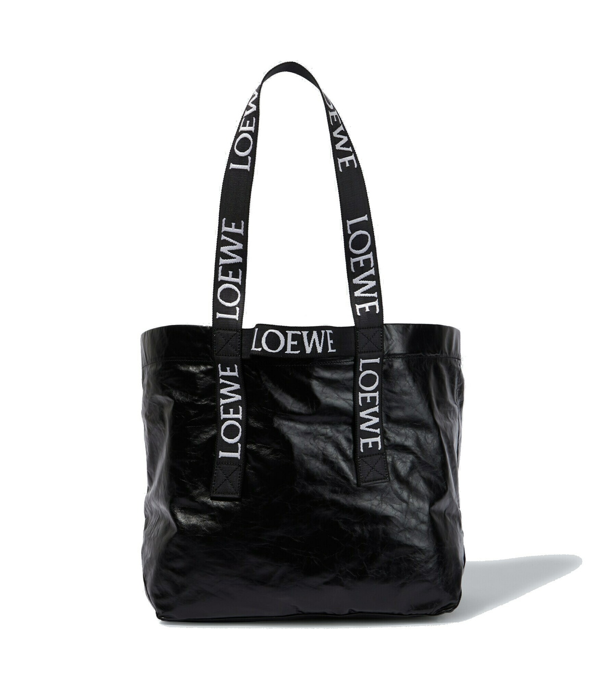 Loewe - Fold Shopper leather tote bag Loewe