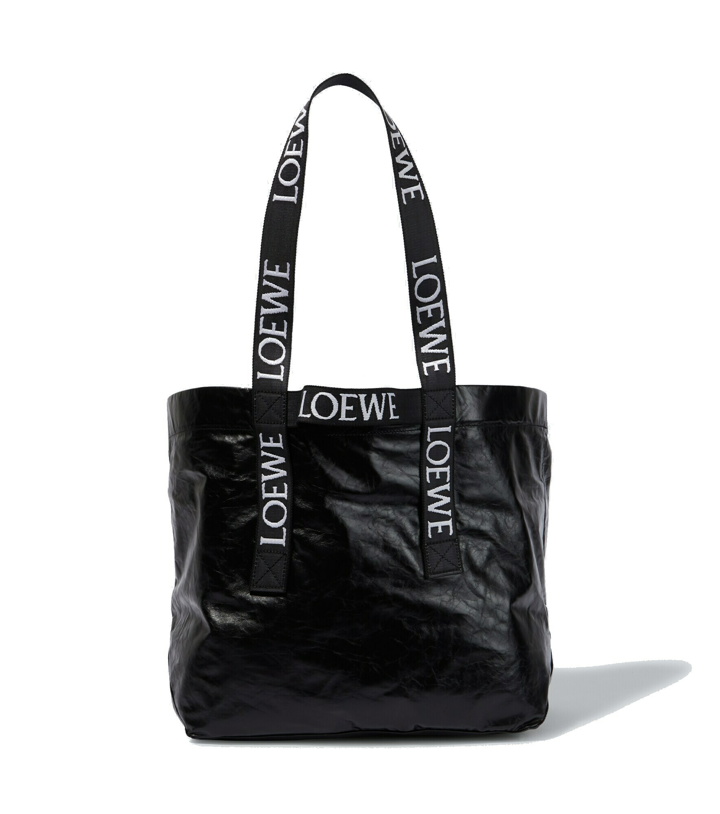 Photo: Loewe - Fold Shopper leather tote bag