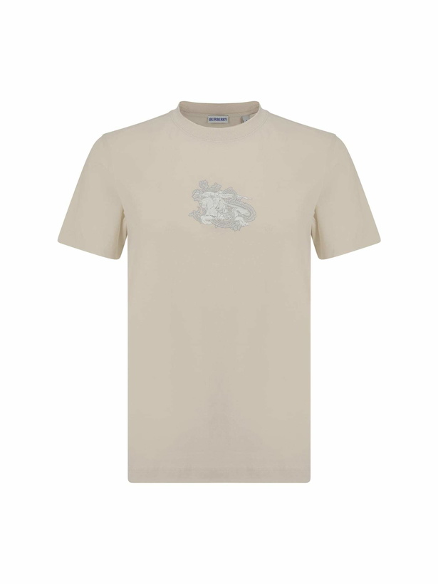 Photo: Burberry Sand Cotton T-shirt