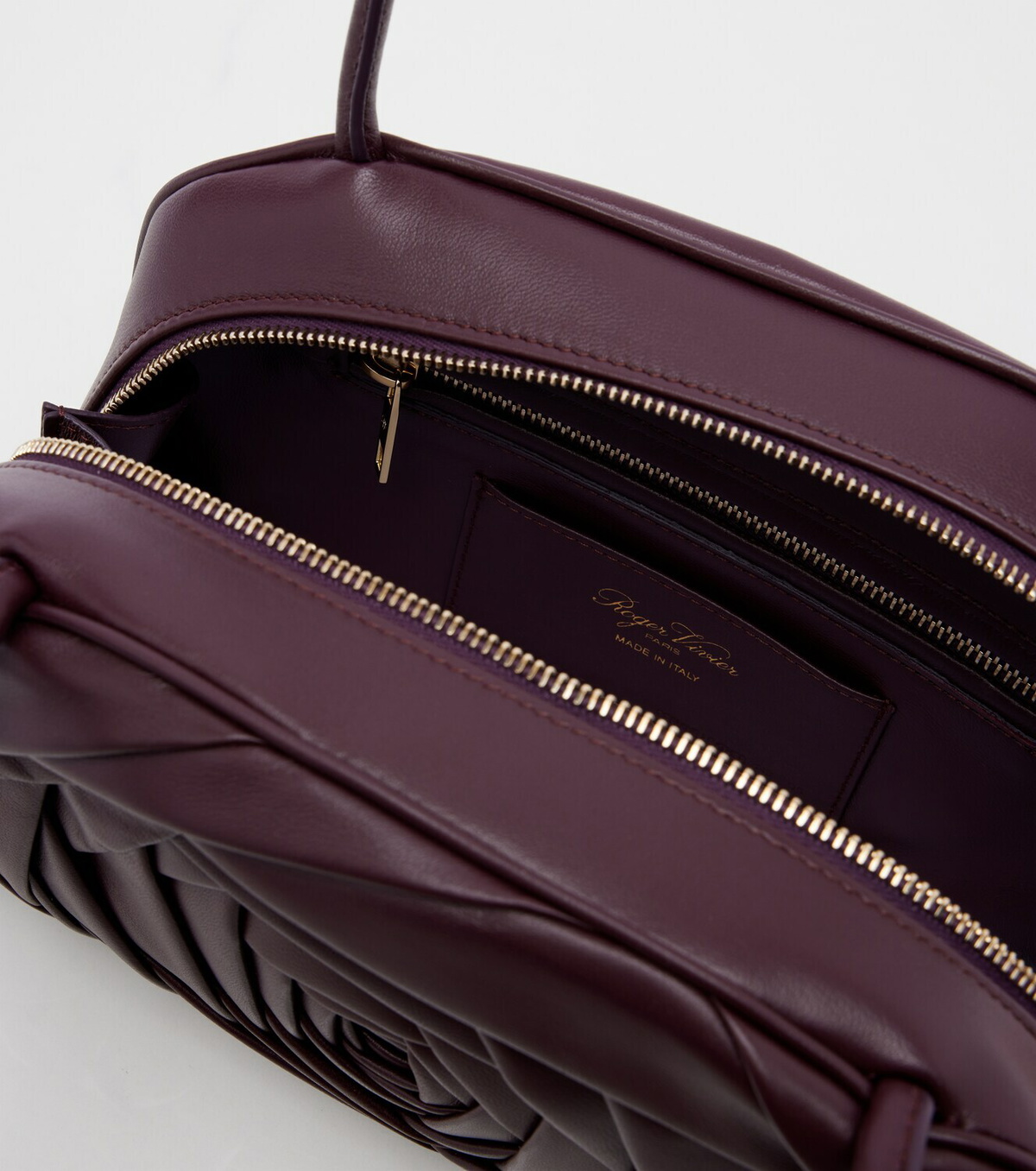 Roger Vivier Roseline leather shoulder bag