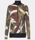 Toni Sailer Wieka printed jersey ski top